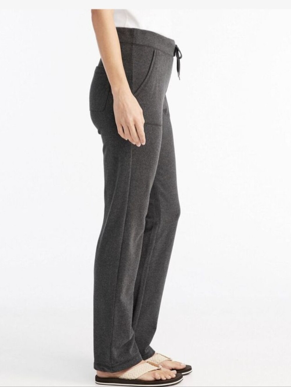 L. L. Bean Ultrasoft Straight Leg Sweats Size Large